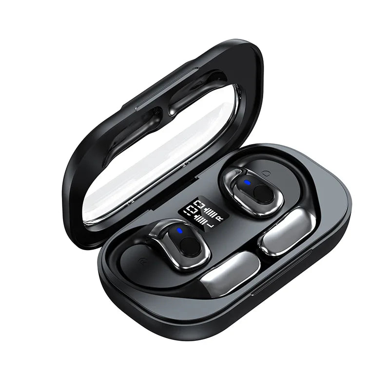 HKM-312979 Waterproof Wireless In-Ear Headset with LED Digital Display for Sports Use