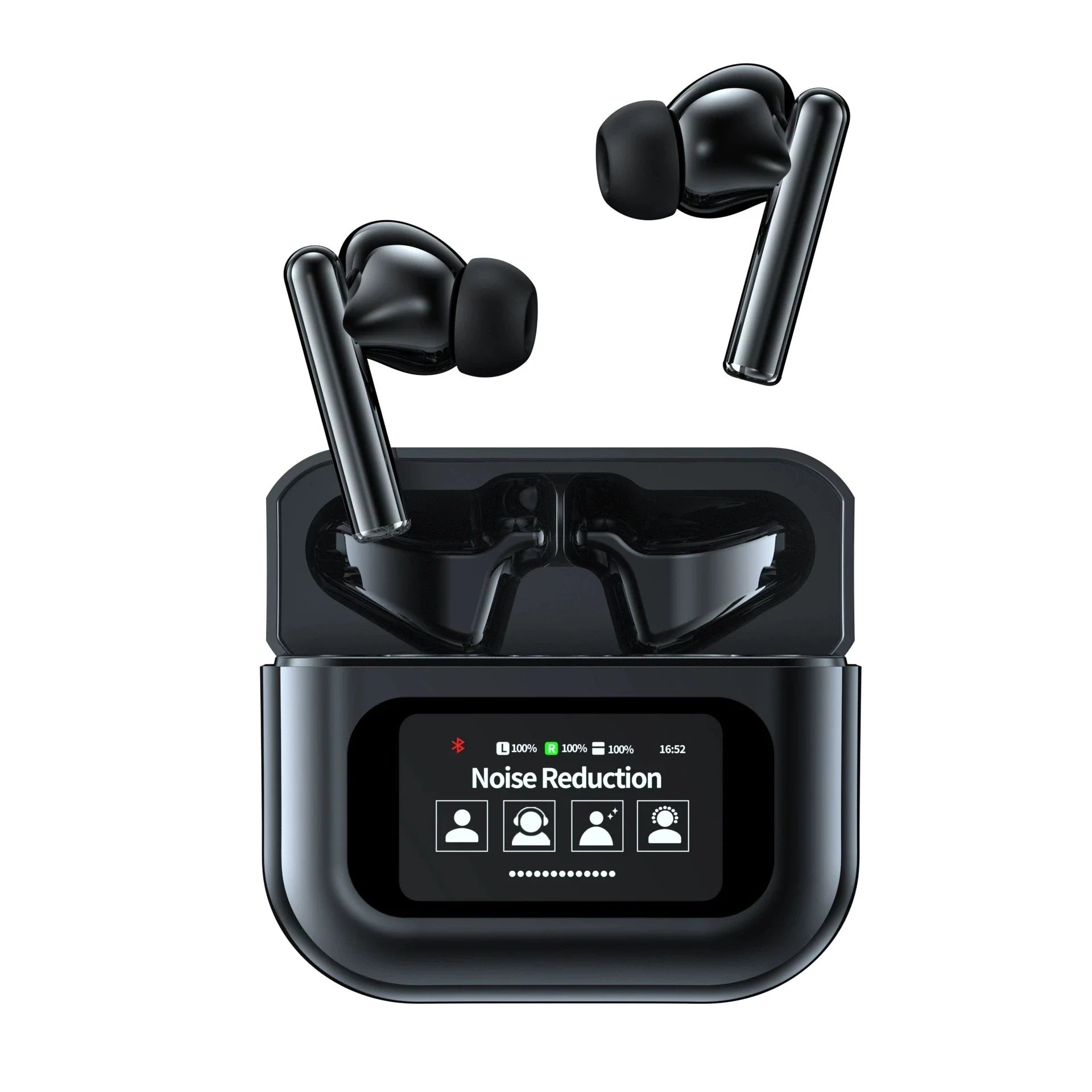 HKM-312979 Waterproof Wireless In-Ear Headset with LED Digital Display for Sports Use