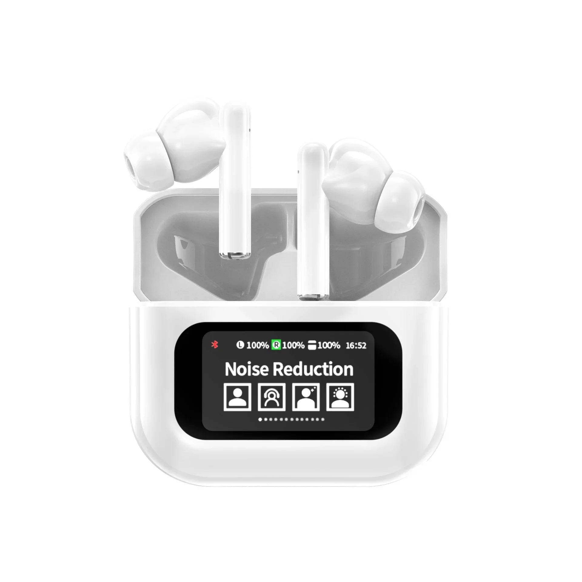 HKM-312979 Waterproof Wireless In-Ear Headset with LED Digital Display for Sports Use