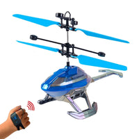 HKM-313235 Remote-Controlled Airplane Helicopter for Outdoor Fun, Gesture Sensing, Ready-to-Fly