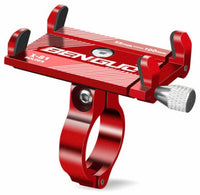 HKM-3132371 aluminum bike phone mount with clamp ring and swivel joint