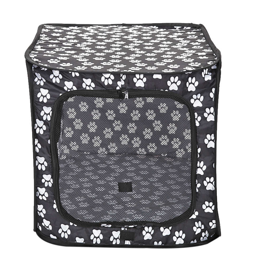 HKM-3133117 Small and Medium-Sized Pet Cage with Foldable Design for Easy Storage and Transport