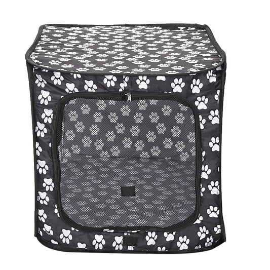 HKM-3133117 Small and Medium-Sized Pet Cage with Foldable Design for Easy Storage and Transport