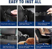 HKM-3134269 Breathable Pet Car Hanging Bag with Waterproof Cushion for Dog Comfort and Safety