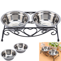 HKM-3135421 Durable Stainless Steel Pet Bowl for Dogs and Cats