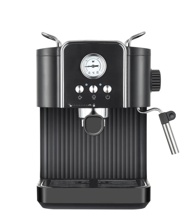 HKM-313555 Semi-Automatic Espresso Machine with 20 Bar High Pressure for Home Brewing and Cappuccino Preparation