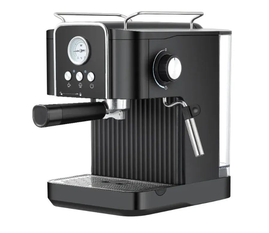 HKM-313555 Semi-Automatic Espresso Machine with 20 Bar High Pressure for Home Brewing and Cappuccino Preparation