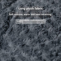 HKM-3137085 Thick Embossed Velvet Pet Mat in Dark Gray - Multiple Sizes Available