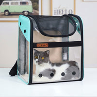 HKM-3137469 Portable Oxford Space Bag for Pets Up to 20 Jin - Breathable and Moderately Hard Storage Solution