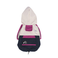 HKM-3139773 Waterproof Anti-Fouling Pet Jacket in Yellow, Rose Red, and Mint Green