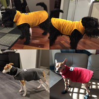 HKM-3141565 Thickened Polar Fleece Double-Sided Vest for Dogs - Autumn and Winter Pet Clothing