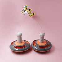 HKM-3141821 Electric Rotating Butterfly Cat Toy for Interactive Play and Entertainment