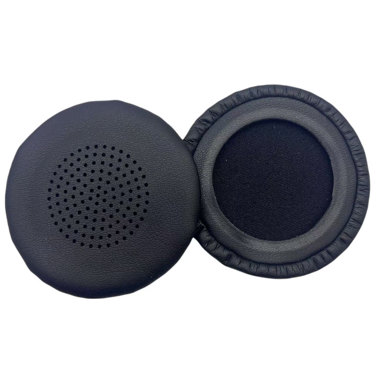 HKM-314195 Earphone Sleeves Foam Covers for Qiteli B825 with Black Mesh and Red Sponge Options