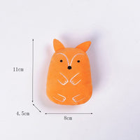 HKM-3142461 Catnip Chewing Plush Toy for Cats - Interactive Teeth Grinding and Vocal Toy - 11x8x4.5cm