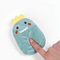 HKM-3142461 Catnip Chewing Plush Toy for Cats - Interactive Teeth Grinding and Vocal Toy - 11x8x4.5cm