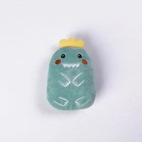 HKM-3142461 Catnip Chewing Plush Toy for Cats - Interactive Teeth Grinding and Vocal Toy - 11x8x4.5cm