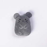 HKM-3142461 Catnip Chewing Plush Toy for Cats - Interactive Teeth Grinding and Vocal Toy - 11x8x4.5cm