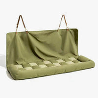 HKM-3142589 Car Seat Back Pet Bed with Soft Cloth Mat for Dogs - Available in Multiple Colors