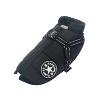 HKM-3145149 Waterproof Winter Dog Jacket with Reflective Adjustable Straps for Large Pets