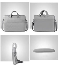 HKM-314515 Custom Logo Laptop Briefcase - Waterproof Polyester Business Computer Bag for Men