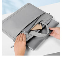 HKM-314515 Custom Logo Laptop Briefcase - Waterproof Polyester Business Computer Bag for Men
