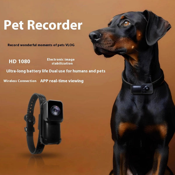 HKM-3146429 Wireless Neckband Camera with TF Card Support and Loop Recording