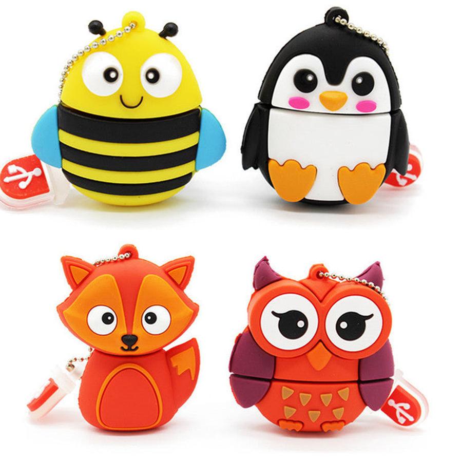 HKM-314643 Cartoon-Themed USB Flash Drive with 10MB/s Write Speed and 18MB/s Read Speed