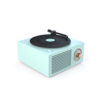 HKM-314835 Bluetooth Vinyl Record Player with Speaker - Wireless, 1000mAh Battery, 5W Power Output, ABS Shell