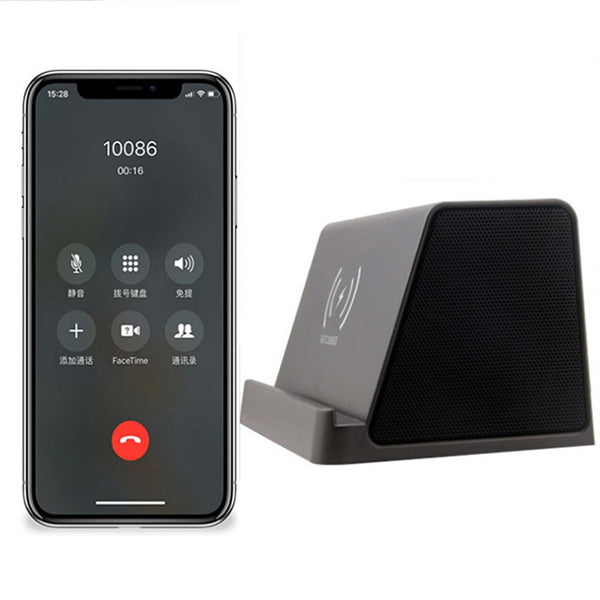 HKM-315027 Wireless Charging Bluetooth Speaker with 4000mAh Battery and 10m Range