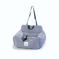 HKM-3150781 Removable Washable Car Kennel for Dogs, Cats, and Rabbits - Multiple Colors Available