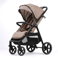 HKM-7315155 Compact 3-in-1 Foldable Travel Stroller for Kids Over 3 Years with One-Foot Brake and Five-Point Safety Harness