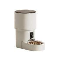 HKM-3152573 Automatic Pet Feeder with 4L Capacity - Smart WIFI and Basic Style Options in White and Black