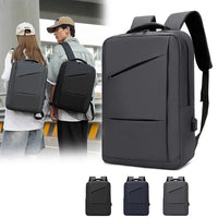 HKM-315347 Professional Padded Laptop Backpack with Custom Logo Embroidery for Business Use