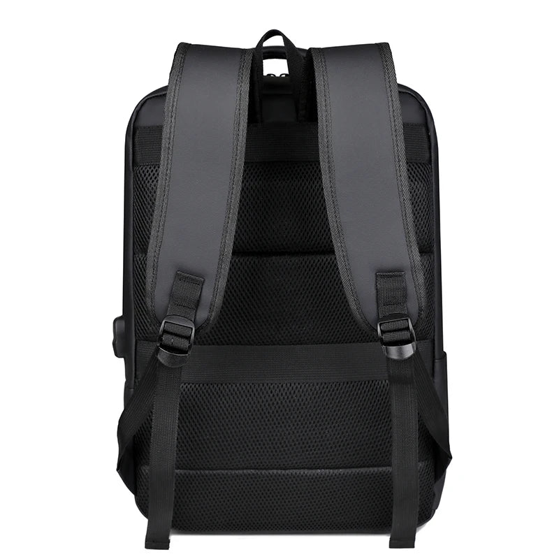 HKM-315347 Professional Padded Laptop Backpack with Custom Logo Embroidery for Business Use