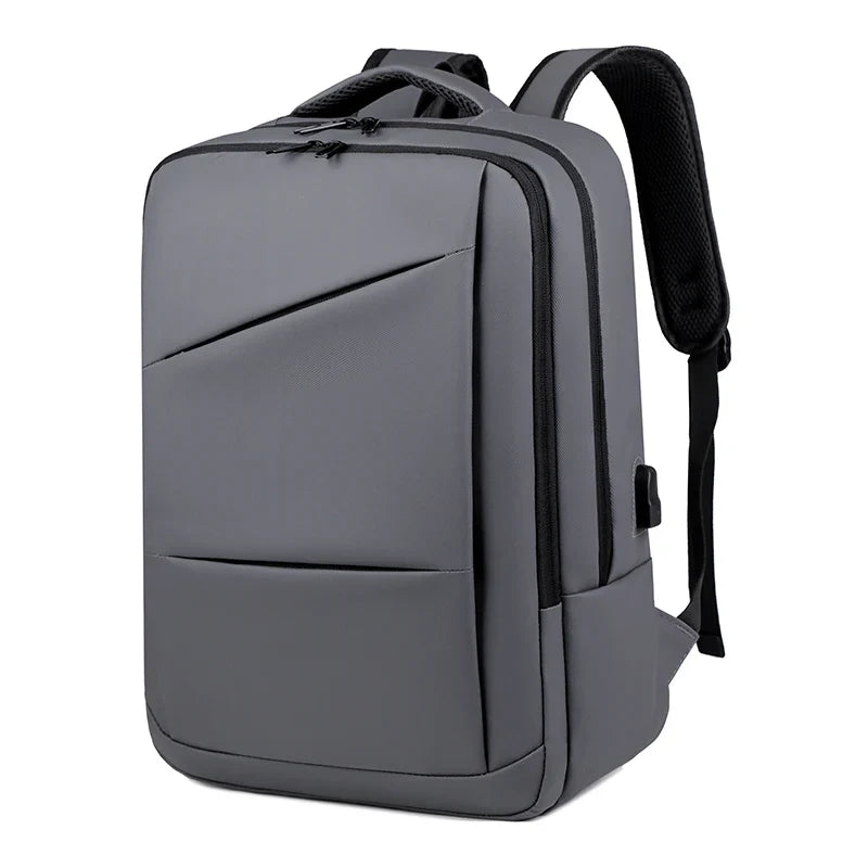 HKM-315347 Professional Padded Laptop Backpack with Custom Logo Embroidery for Business Use