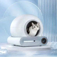 HKM-315411 Smart Self-Cleaning Cat Litter Box with Anti-Bacterial Function and Sealing System