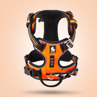 HKM-3155773 Adjustable Nylon Dog Harness with Traction Rope for Small to Large Dogs - Multiple Colors Available