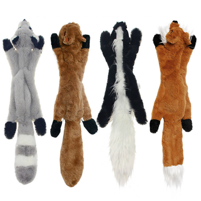 HKM-3156157 Interactive Plush Dog Toy with Animal Sounds and Built-in BB Sound Generators