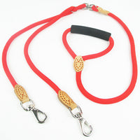 HKM-3156285 Scalable Nylon Dog Leash with Anti-Winding Foam Handle - 1.2M Length for Dogs Up to 35kg