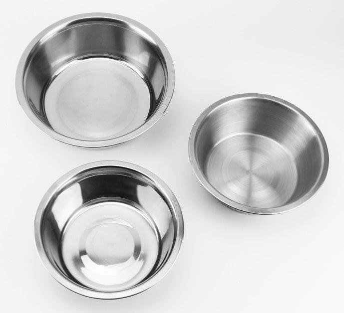 HKM-3156669 Customized Stainless Steel Dog Bowls in Various Sizes ¨C Pet Feeding Tanks