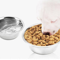 HKM-3156669 Customized Stainless Steel Dog Bowls in Various Sizes ¨C Pet Feeding Tanks