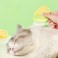 HKM-3158077 Double-Headed Pet Comb for Cats and Small Dogs - Portable, Dual-Sided Brush with Massage Feature