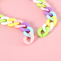 HKM-3158461 Macaron Candy Color Pet Collar for Cats and Dogs - Adjustable Blue, Pink, and Mixed Colors