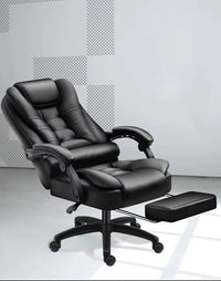 HKM-315987 Luxury Leather Reclining Executive Office Chair with Massage Function