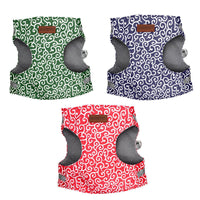 HKM-3161533 Japanese Style Cat Towing Rope Harness - Breathable Polyester Canvas, Sizes XS/S, 3 Colors Available