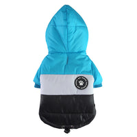 HKM-3161917 Warm Cotton Padded Dog Coat with Hauling Rope for Winter Weather