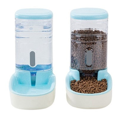 HKM-3162429 Automatic Pet Feeder and Water Fountain for Dogs and Cats - 3.8L Capacity