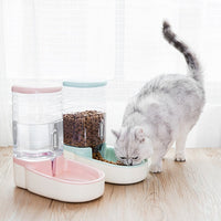 HKM-3162429 Automatic Pet Feeder and Water Fountain for Dogs and Cats - 3.8L Capacity