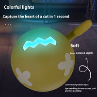 HKM-3163069 Interactive USB Rechargeable Cat Toy Ball with Obstacle Avoidance and Detachable Tail