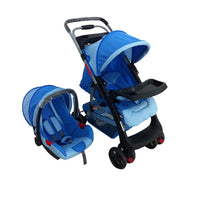 HKM-316307 Newborn Baby Stroller with Adjustable Canopy and Compact Folding Design